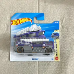 HOT WHEELS SHORT CARD 2026 5 ALARM PURPLE 1/5 JJJ03 HW HEAVYWEIGHTS KEVIN CAO DESIGN