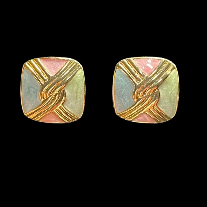 Earrings As Pictured Clip Ons