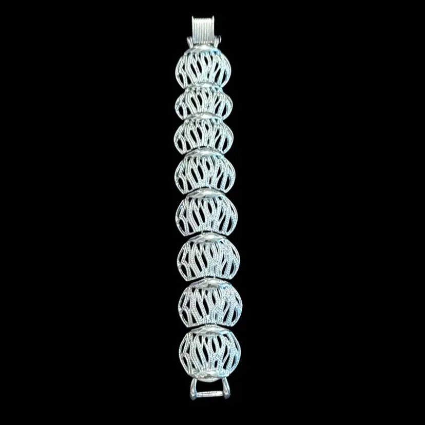 Coro Pegasus Vintage Bracelet Silver Tone