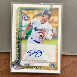 Jac Caglianone (Kansas City Royals) 2025 Topps Pro Debut Auto