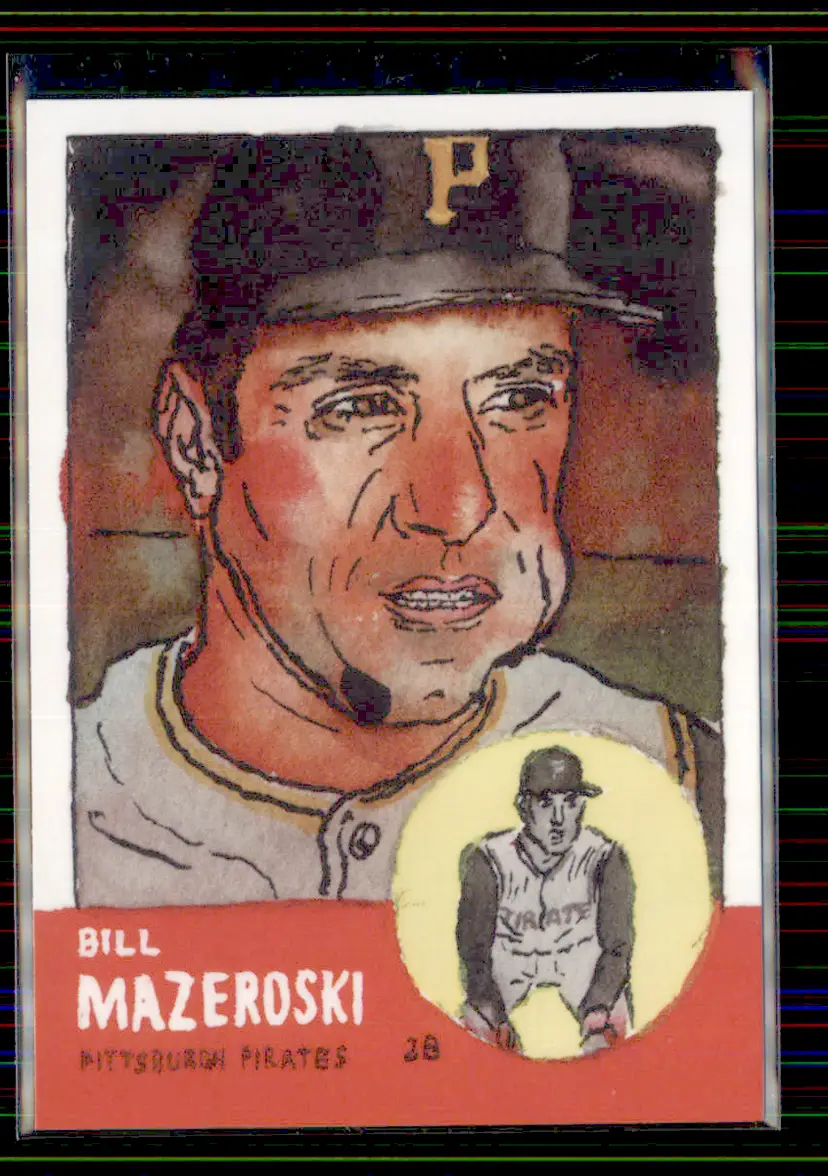 Bill Mazeroski 2025 Topps Shoebox Treasures #41 - Pittsburgh Pirates - (153-279)