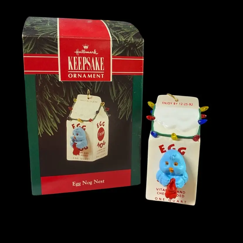 Hallmark Keepsake Ornament - Egg Nog Nest - 1992