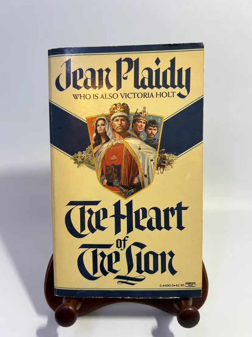 Vintage ‘The Heart of The Lion’ by Jean Plaidy/Victoria Holt Vintage Fawcett Crest Books Paperback 1982
