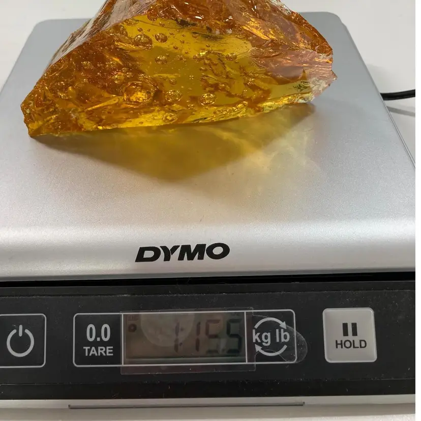 Amber Slag Glass from Fenton Cullet