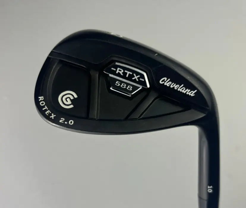 Cleveland RTX 588 Rotex 2.0 Black 52* Wedge - Cleveland Steel Wedge Flex