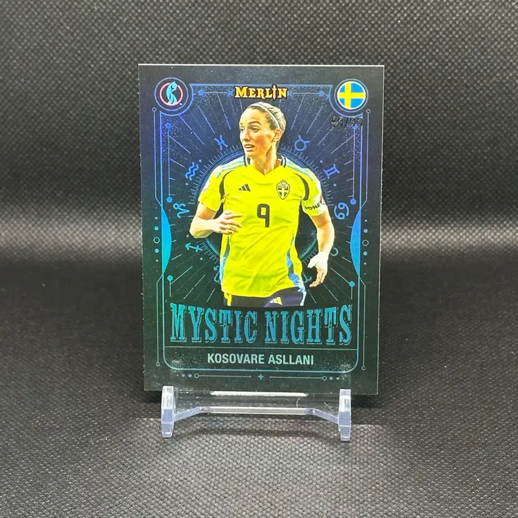 Kosovare Asllani Mystic Nights /99 2025 Topps Merlin Euros - Sweden