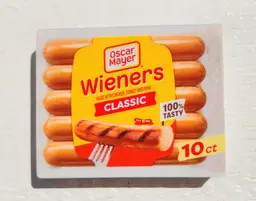 Oscar Mayer Eraser 2"x 2 1/2"