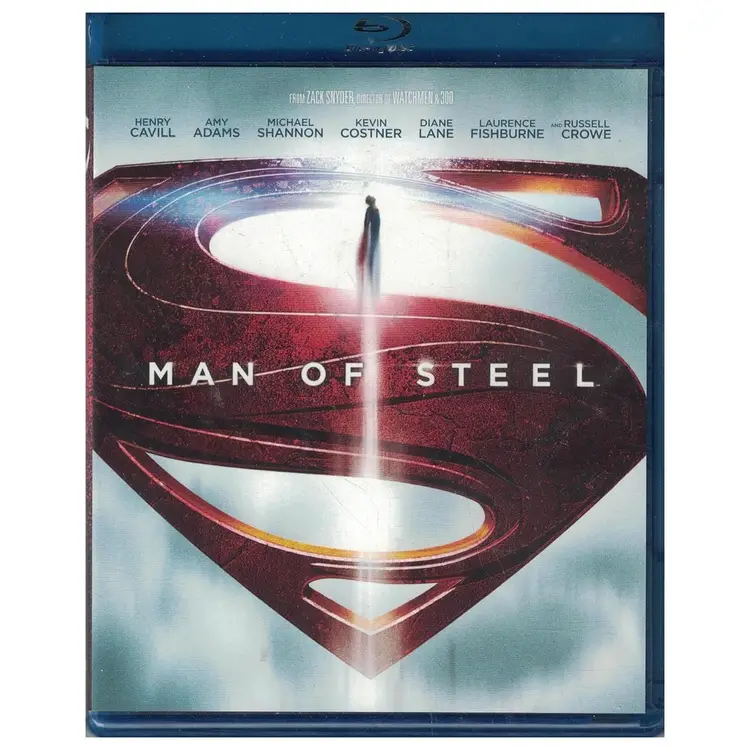 Man of Steel [Blu-ray] - Action-Packed Adventure -Like New