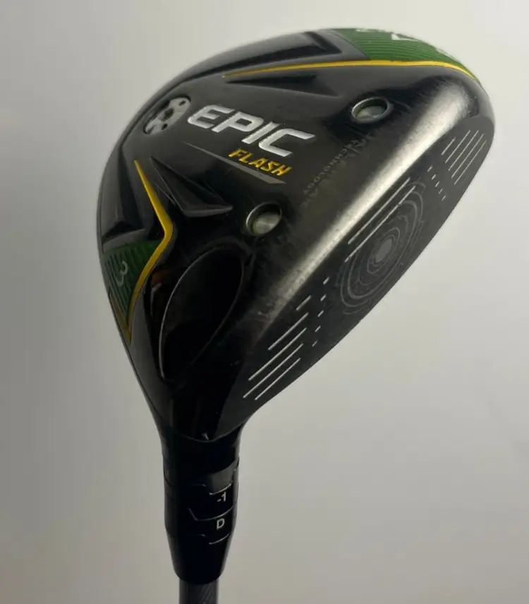 Callaway Epic Flash 15* 3 Wood - Evenflow 65G 6.0 Stiff Flex - Good w/ HC