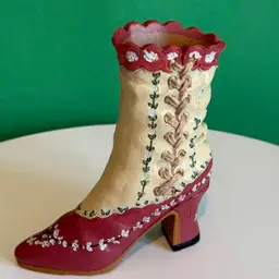 Vintage Victorian Miniature Shoe