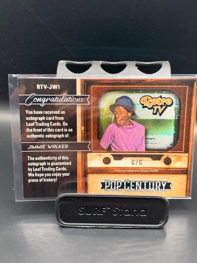 2024 Leaf Pop Century Jimmie Walker Auto 6/6