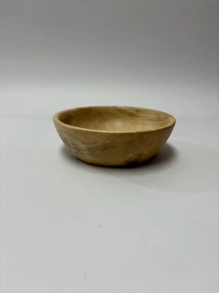 7" Silver maple bowl