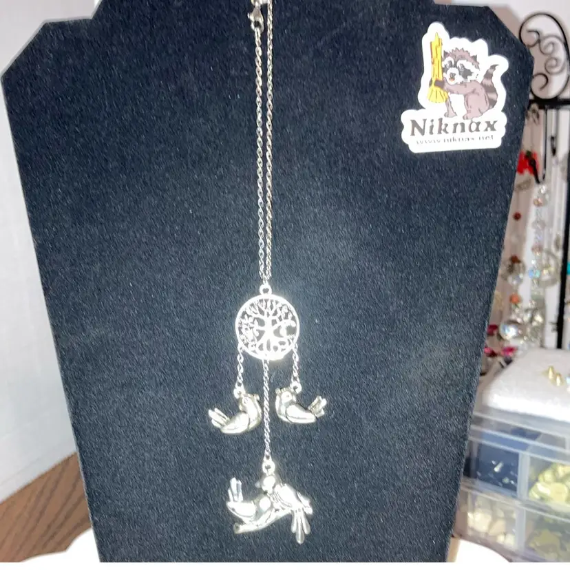 Made By Me Sun Catcher 8 1/2β Long Love Birds