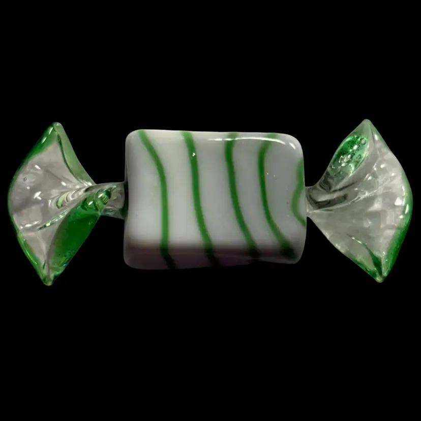 Vintage Unknown Maker Art Glass Candy Under 3”