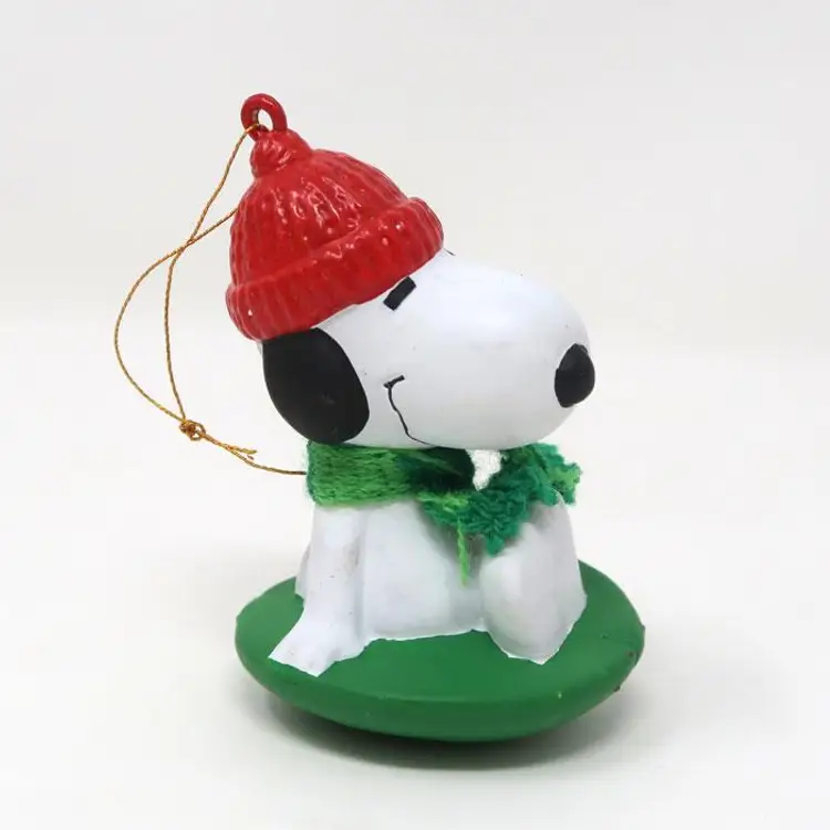 Snoopy Winter Sledding Ornament - Peanuts Holiday Decor