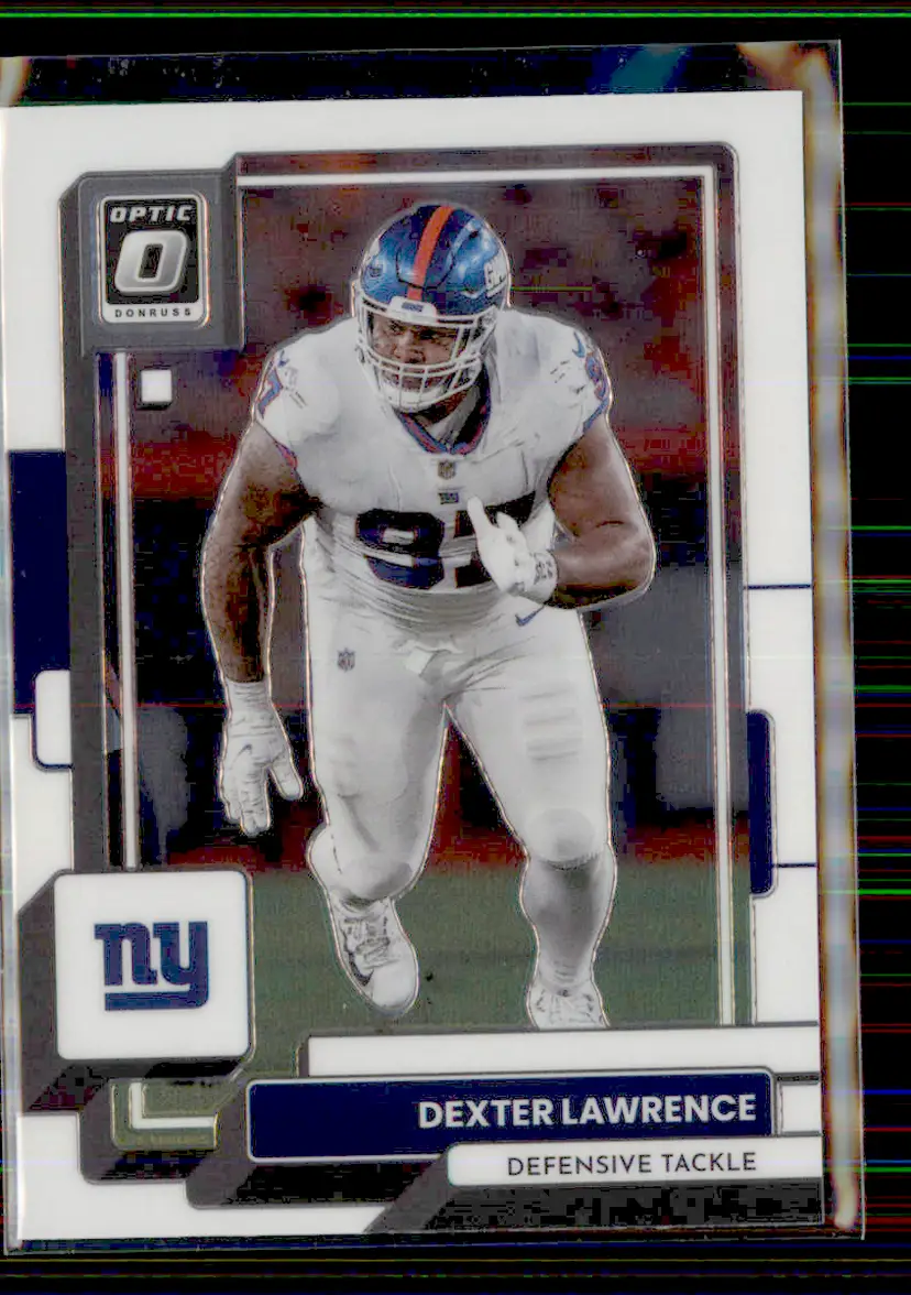 Dexter Lawrence 2022 Donruss Optic #147 - New York Giants - (130-175)