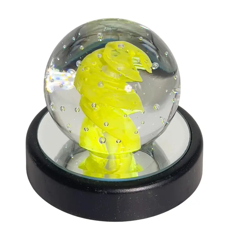 Art Glass Paperweight
Poland
Clear w/ Yellow Burst   
Smooth Bottom
Beautiful!











MID Century Modern 
Art Nuevo Style 
Christmas Holiday Hosting 
Party Celebration Gift
Thanksgiving Harvest Autumn Halloween Party Celebration Gift Garden Decor
Mothers Day Anniversary Birthday
Easter Spring Summer