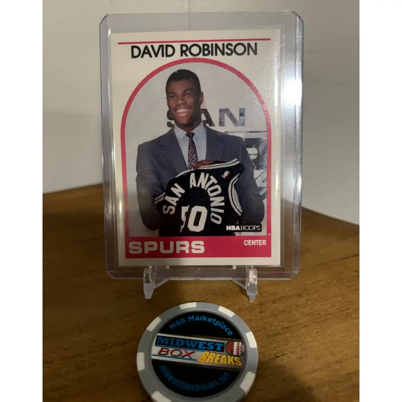 David Robinson - 1989 Hoops - San Antonio Spurs