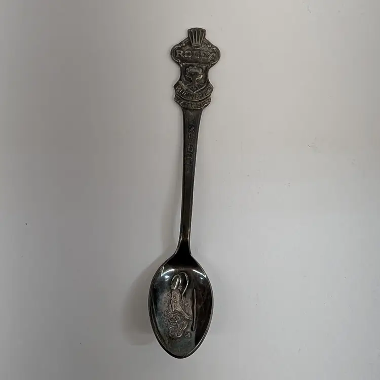 Vintage Rolex Watches Bucherer Lucerne Spoon 4.25" B 100 12 Souvenir Collectible