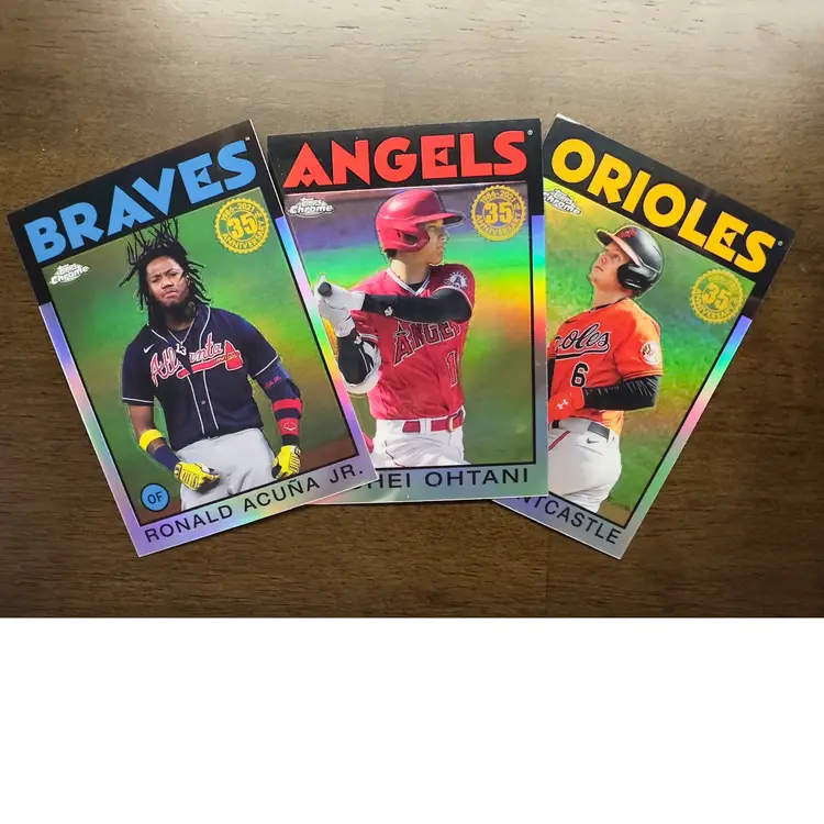 Topps Chrome 2021 - 1986 Refractors