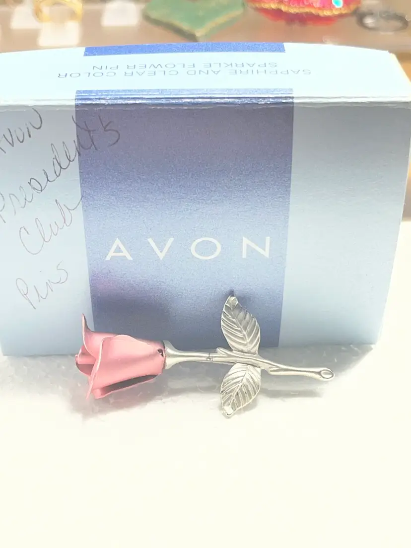 Avon Rose Brooch