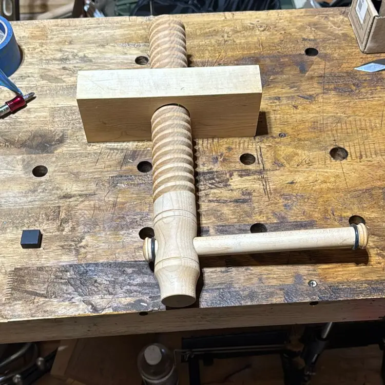 Wooden Vise Screw