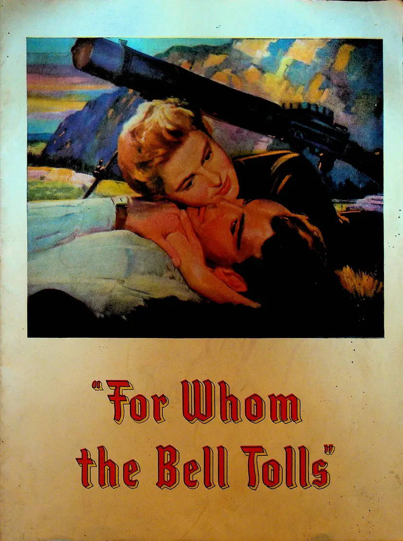 For Whom the Bell Tolls Souvenir Movie Program