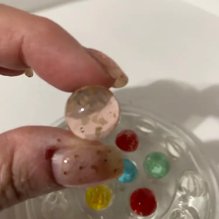 6-5/8 Marbles That Glow & Glow In The Dark