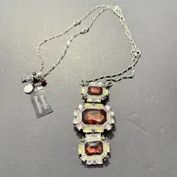 Faux Crystals With Chain