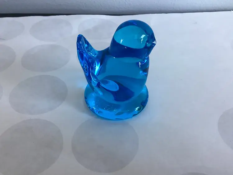 3234-Vintage Leo Ward Bluebird Of Happiness, 1988, 2 X 1 3/4 X 1 3/4”