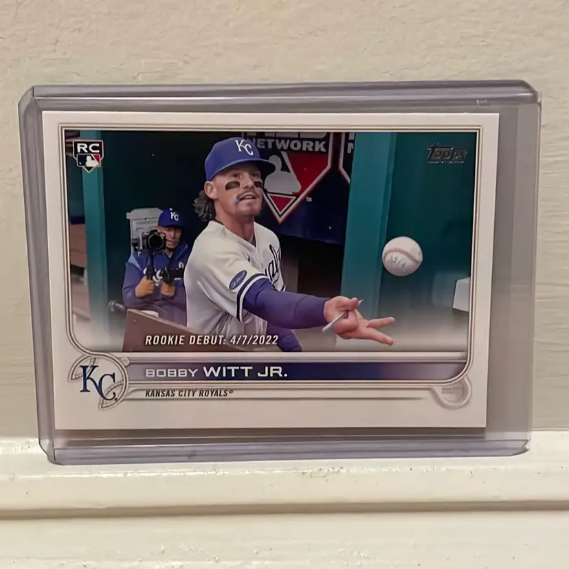 2022 Topps Update Bobby Witt Jr Rookie Debut RC Kansas City Royals