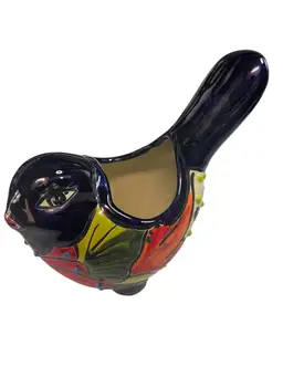 Item # 625 Talavera Bird Pot