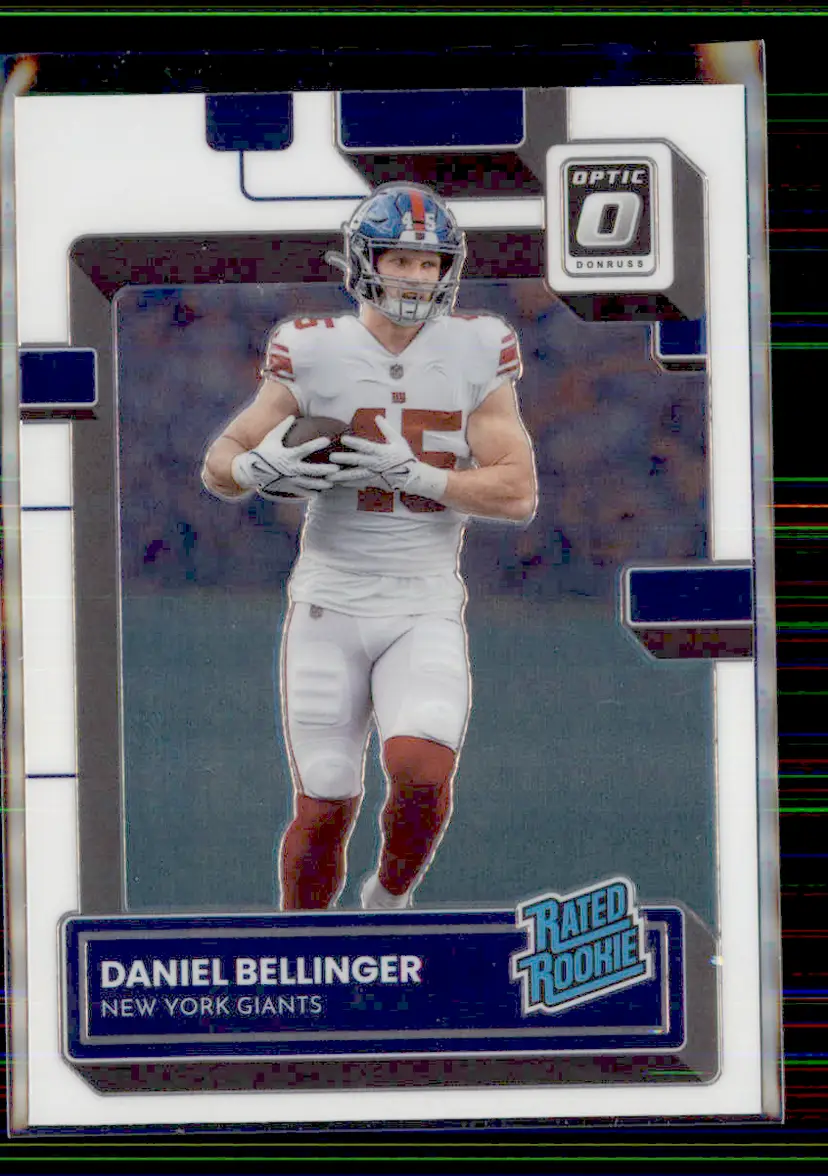 Daniel Bellinger 2022 Donruss Optic #290 - New York Giants - (130-305)