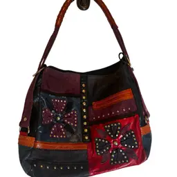 Braccialini Italian Made Color Block Purse