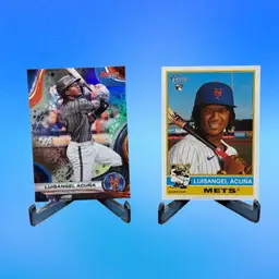 Luisangel Acuna 2024 Bowmans Best Refractor #TP-13 New York Mets + Heritage RC