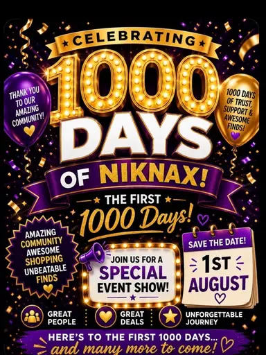 1000 Days Of NikNax! w / JerseyShell 