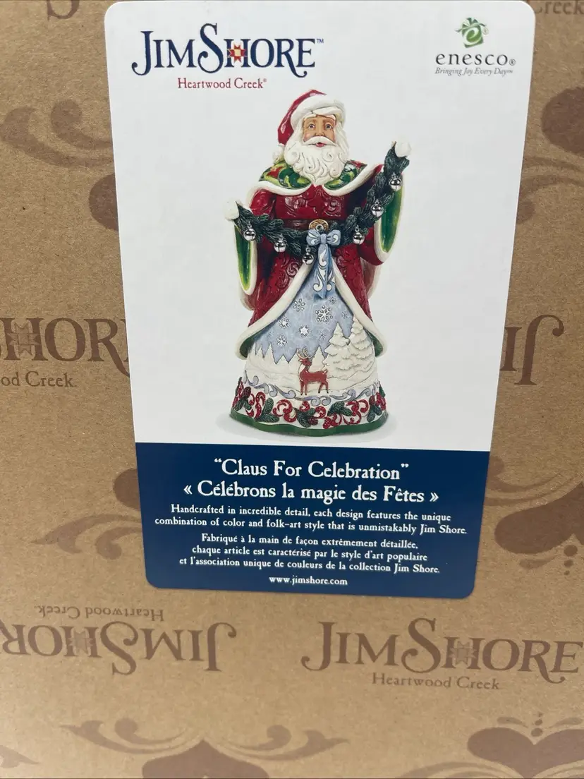 Jim Shore Claus For Celebration - Collector Edition Santa Figurine 2025 6017000