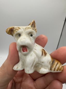Japanese Ceramic Pup 2”
