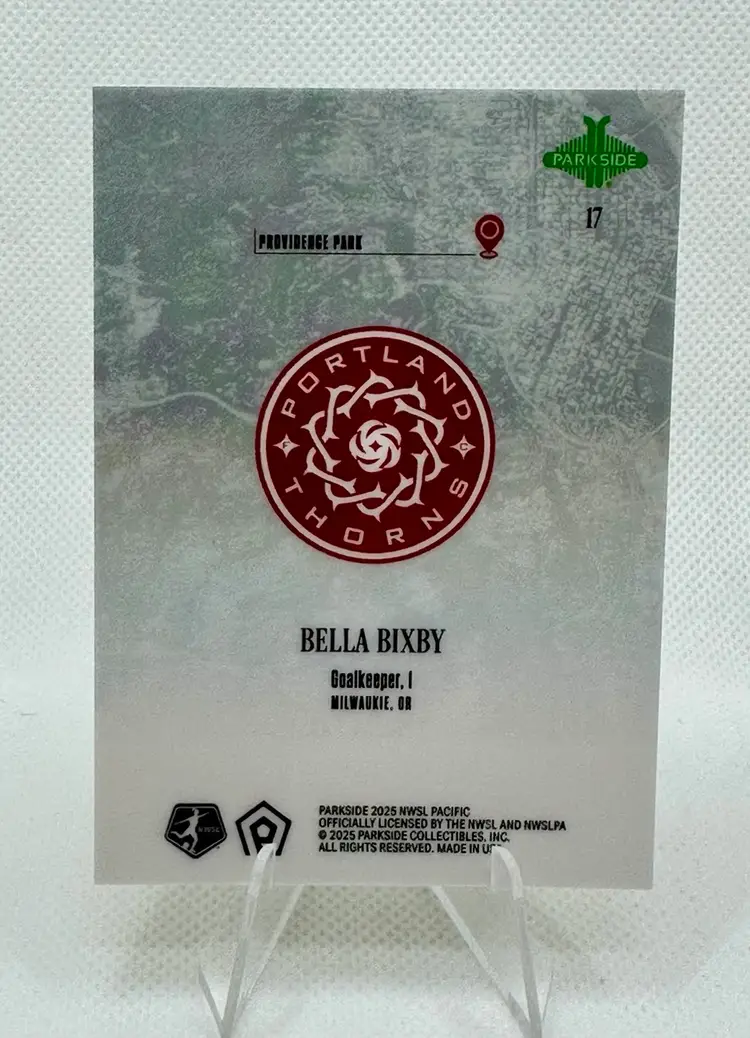 Bella Bixby Hometowns /99 2025 Parkside Pacific Portland Thorns
