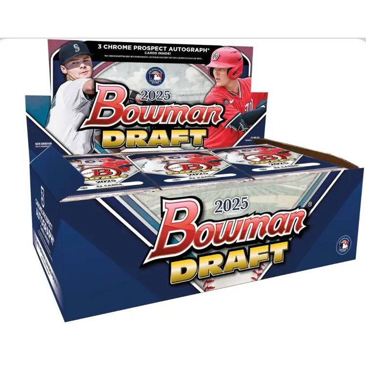 2025 Bowman Draft Baseball 4 Hobby Box PYT Live Rip #1 MBB1774