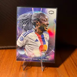 Kadidiatou Diani 24/25 Topps Chrome UWCL Vibe Insert