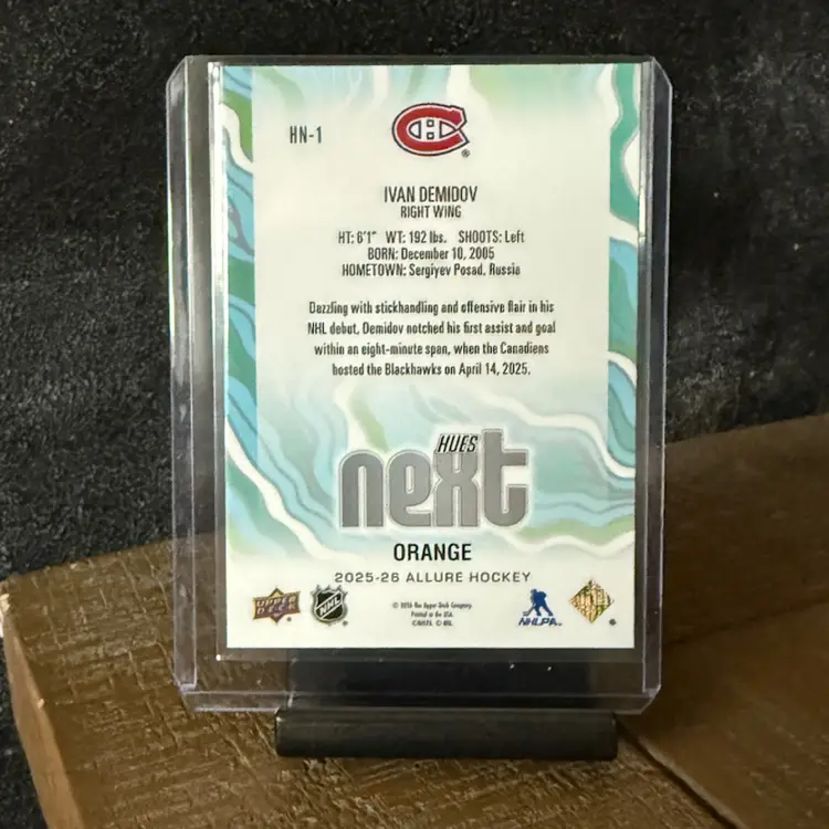 Ivan Demidov - 2025-26 Upper Deck Allure - Montreal Canadiens