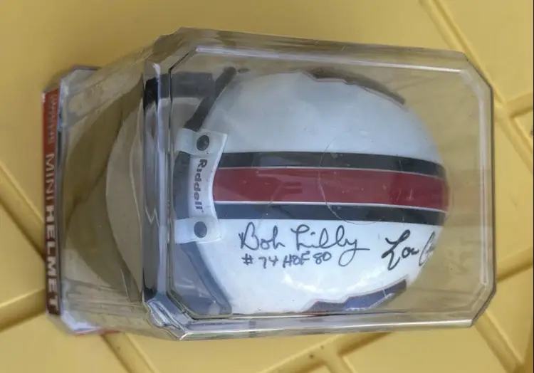 3 Signature HOF Mini Helmet