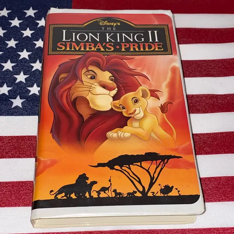 LION KING II SIMBAS • PRIDE VHS Tape