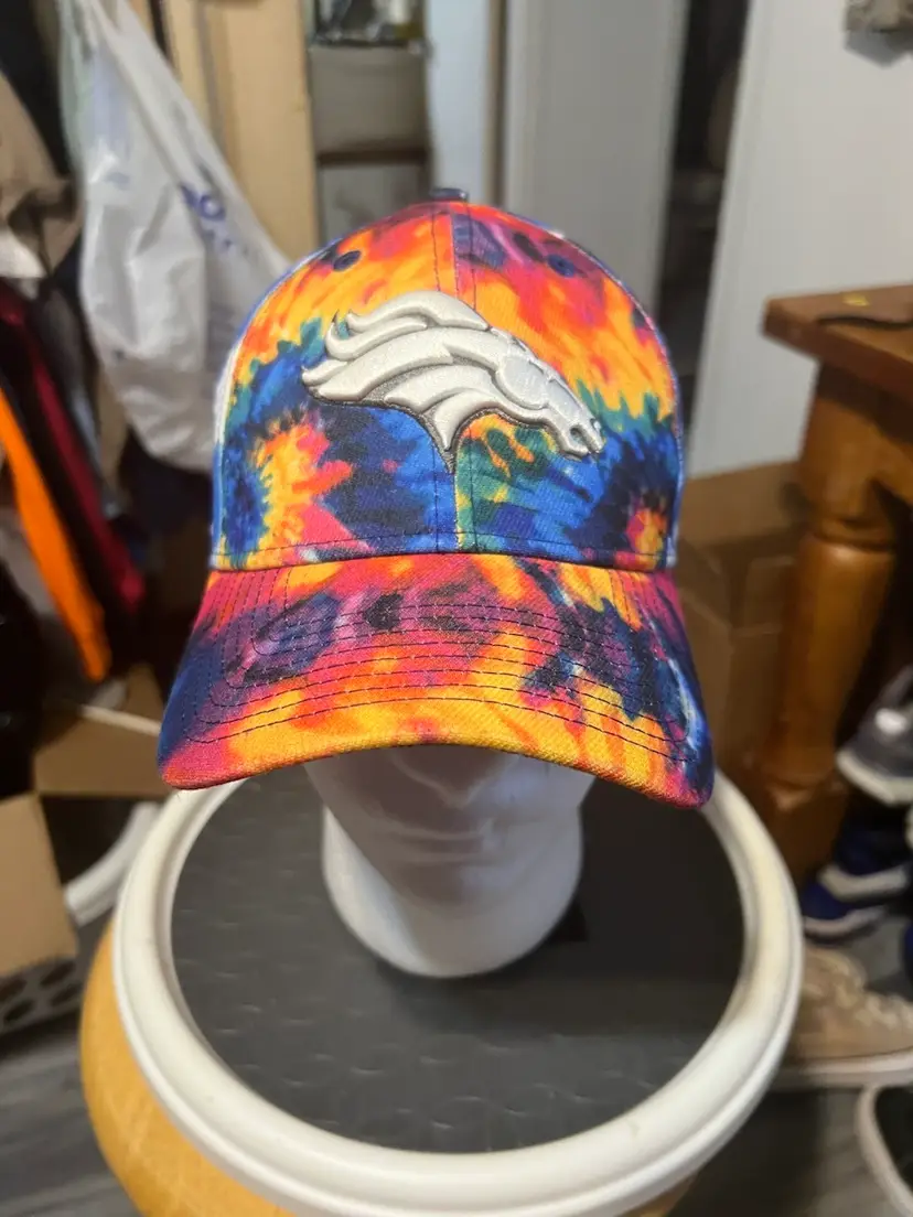 Denver Broncos Tie Dye NFL Fitted M/L Hat