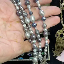 Cold Water Creek Brand - Fresh Water Pearl Necklace 34”