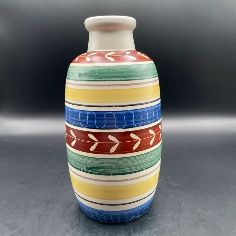 Nittsjo Sweden 798 Vase7” Tall