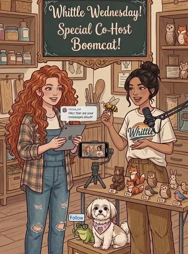 𝕎𝕙𝕚𝕥𝕥𝕝𝕖 𝕎𝕖𝕕𝕟𝕖𝕤𝕕𝕒𝕪 𝕨𝕚𝕥𝕙 𝔹𝕠𝕠𝕞𝕔𝕒𝕥!-𝒜 𝓈𝓅𝑒𝒸𝒾𝒶𝓁 𝒞𝑜-𝐻𝑜𝓈𝓉 𝒮𝒽𝑜𝓌 🌹 