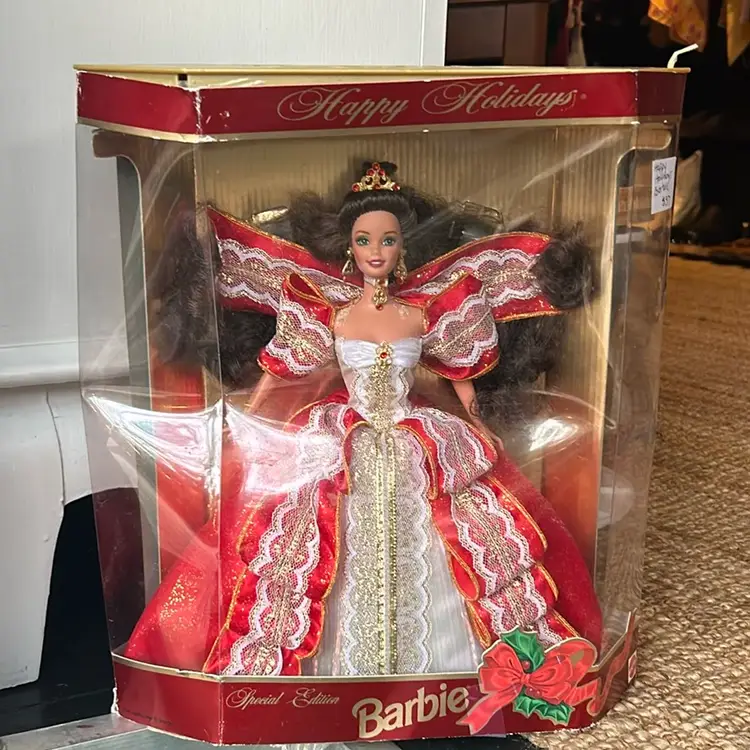 10th Anniversary Happy Holidays Barbie 1997