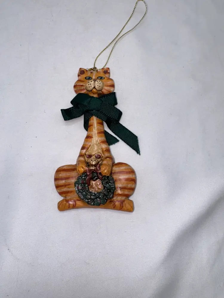 VTG Kurt Adler Cat Ornament